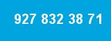 927 832 38 71 927 832 38 71